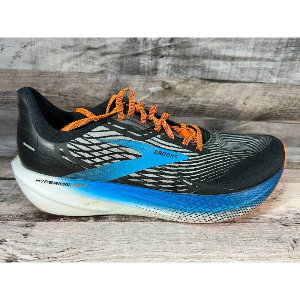 Brooks Hyperion Max [1103901D019] Men Running‎ Shoes Black/Grey/Orange 10.5